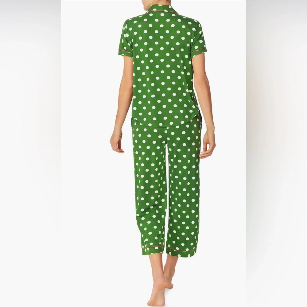 Kate Spade NEW NY Print crop PJ Set Size 1X